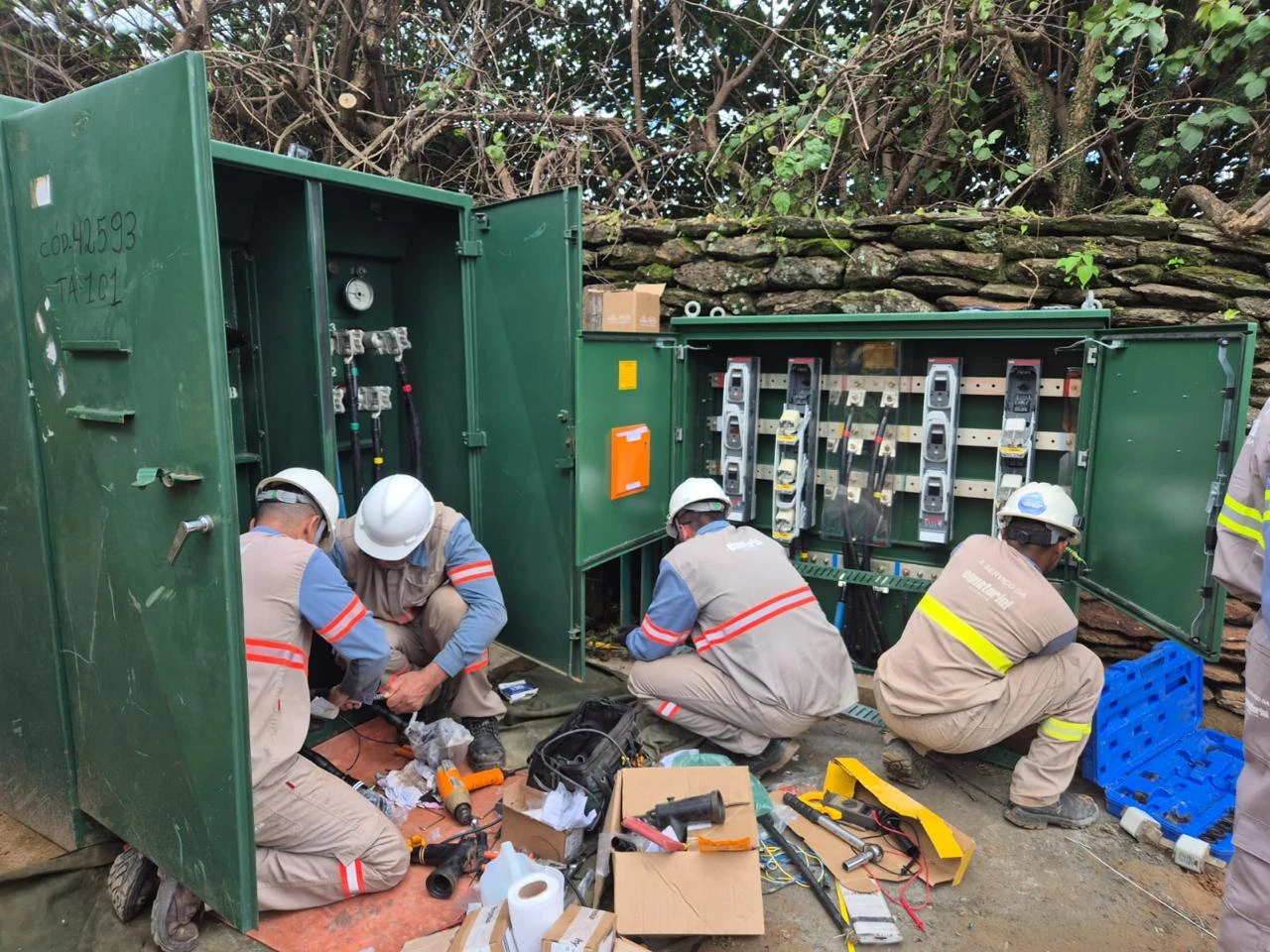 Melhoria no circuito elétrico do Centro Histórico