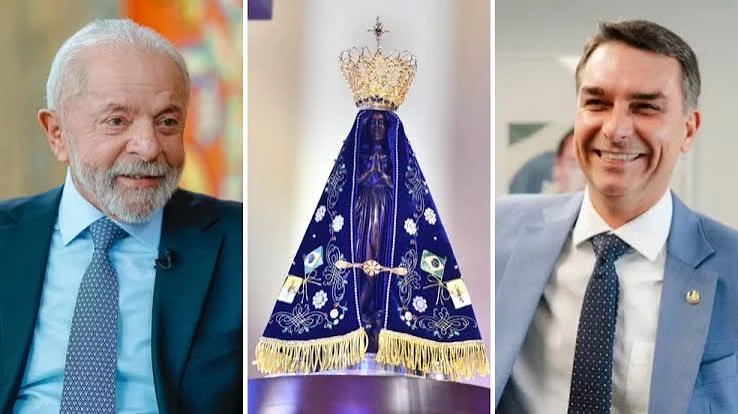 lula e falvio e nossa senhora